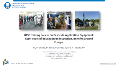 BTSF training course / conference cover image
