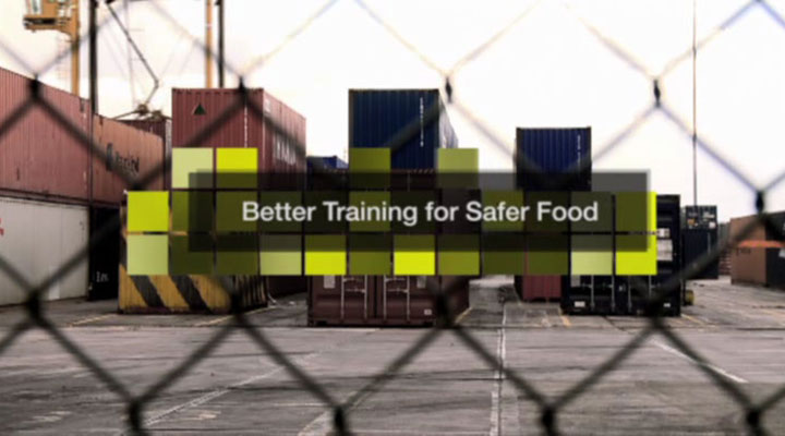 Vidéo des inspections aux frontières dans le cadre du programme BTSF